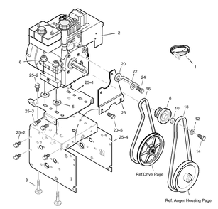 Part Location Diagram of 1501062E700 Briggs and Stratton Engine mount plate